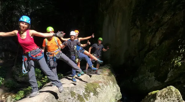 sulla via ferrata di castel drena, un piccolo gioiello corso di vie ferrate